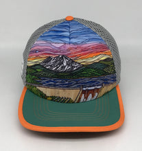 Load image into Gallery viewer, Three Shastas  -  Boco Trail  Trucker hat
