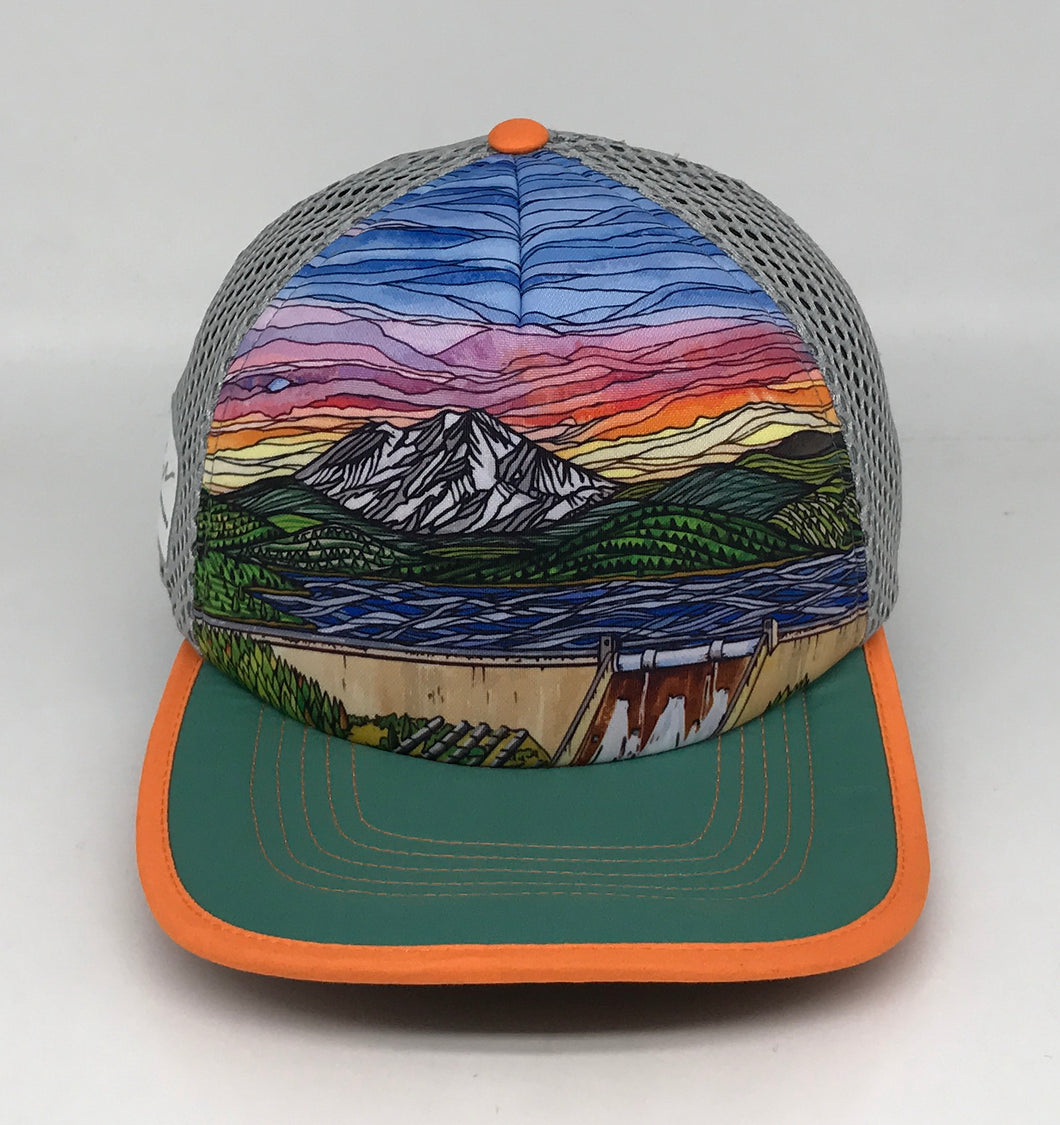 Three Shastas  -  Boco Trail  Trucker hat