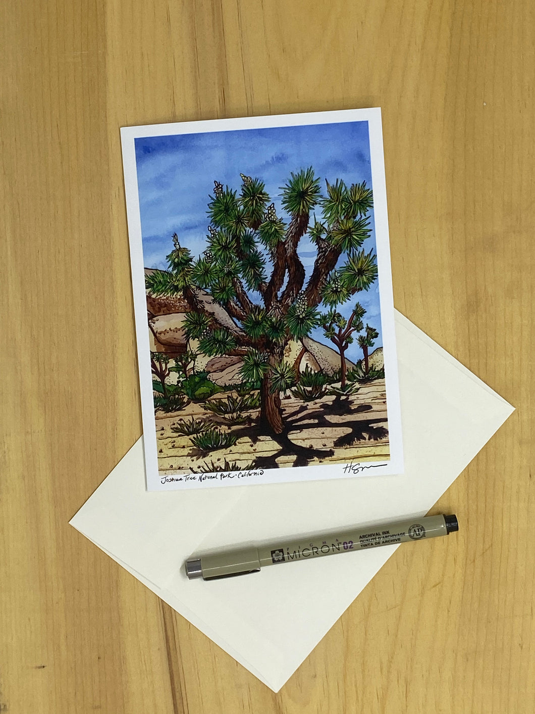 Joshua Tree 5x7 greeting card
