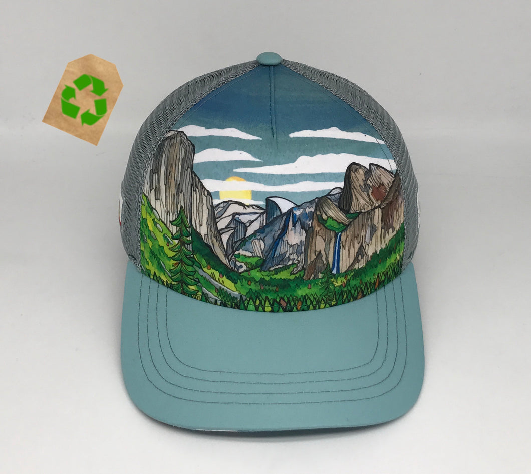 Yosemite Valley Boco  Technical Trucker - Made with  Recycled Materials